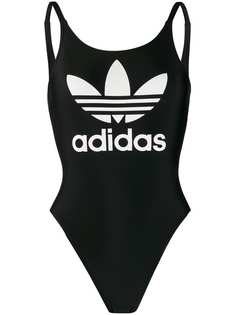 adidas купальник с контрастным логотипом