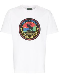Polo Ralph Lauren футболка с принтом