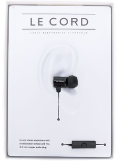 Le Cord наушники с проводом