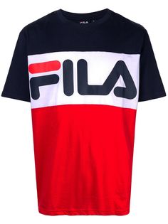 Fila футболка в стиле колор-блок