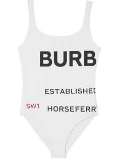 Burberry купальник с принтом Horseferry
