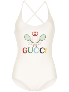 Gucci купальник с вышивкой Gucci Tennis