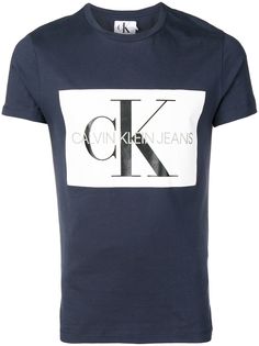 Calvin Klein Jeans футболка с логотипом и круглым вырезом