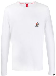 Raeburn футболка с длинными рукавами и логотипом