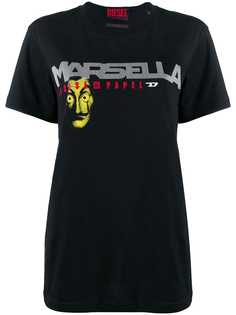 Diesel футболка с принтом Marsella