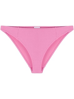 Ganni ribbed bikini bottoms