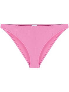 Ganni ribbed bikini bottoms