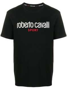 Roberto Cavalli футболка с логотипом