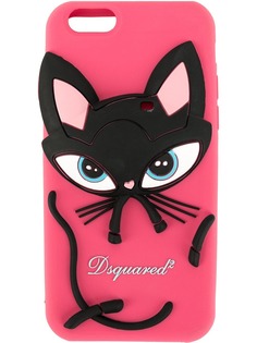 Dsquared2 чехол для iPhone 6/6S/7/8 с изображением кота