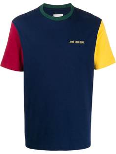 Aimé Leon Dore футболка в стиле колор-блок