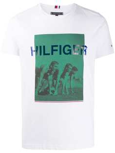 Tommy Hilfiger футболка с принтом