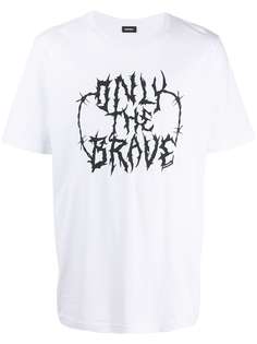 Diesel футболка с принтом Only The Brave