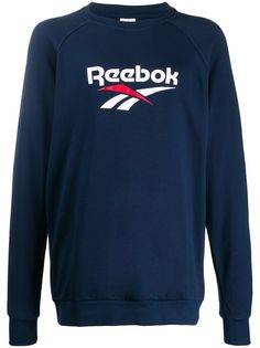 Reebok толстовка с логотипом