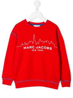 Little Marc Jacobs толстовка с принтом