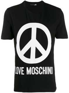 Love Moschino футболка с логотипом
