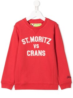 Mc2 Saint Barth Kids свитер с круглым вырезом и логотипом