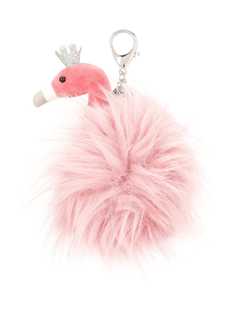 Jellycat брелок в виде фламинго