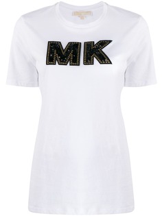 Michael Michael Kors футболка с декорированным логотипом