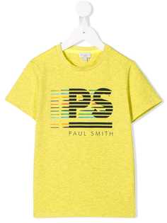 Paul Smith Junior футболка с принтом логотипа