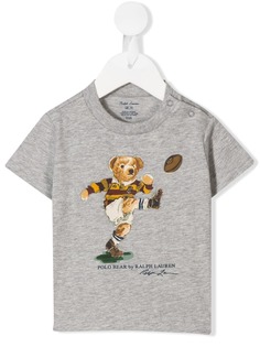 Ralph Lauren Kids футболка с принтом Polo Bear