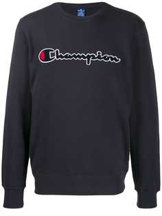 Champion топ из джерси с логотипом