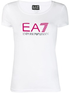 Ea7 Emporio Armani футболка с логотипом