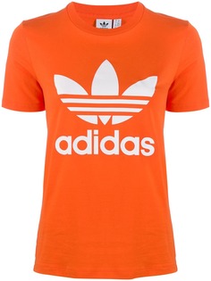 adidas футболка с логотипом Adidas Originals Trefoil