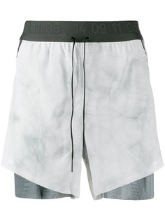 Nike двухцветные шорты для бега