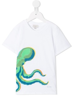 Paul Smith Junior футболка с принтом осьминога