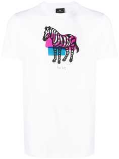 PS Paul Smith футболка с принтом зебры