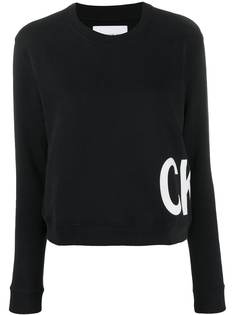 Calvin Klein Jeans толстовка с контрастным логотипом