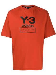 Y-3 футболка с логотипом из коллаборации с adidas