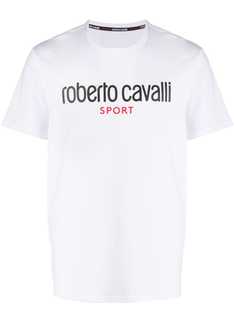 Roberto Cavalli футболка с логотипом