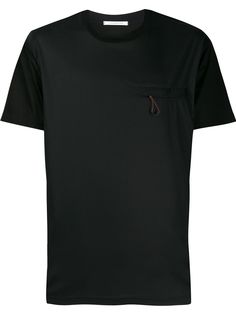 Low Brand футболка с карманом на молнии