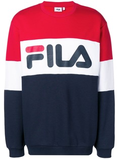 Fila толстовка в стиле колор-блок с логотипом