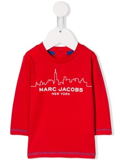 Little Marc Jacobs футболка с принтом