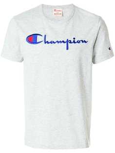 Champion футболка с заплаткой с логотипом