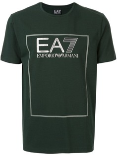 Ea7 Emporio Armani футболка с логотипом
