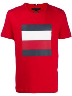 Tommy Hilfiger футболка с контрастными полосками