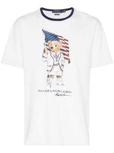 Polo Ralph Lauren футболка с принтом Polo Bear