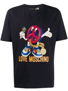 Love Moschino футболка с логотипом
