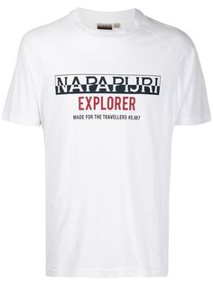 Napapijri футболка с принтом Explorer