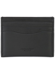 Coach футляр для карт с тисненым логотипом