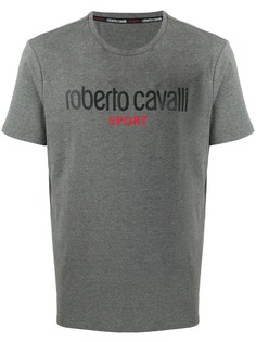 Roberto Cavalli футболка с логотипом