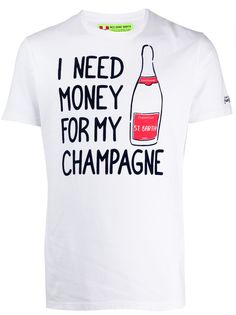 Mc2 Saint Barth футболка с принтом I Need Money