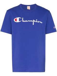 Champion футболка с вышитым логотипом