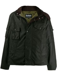 Barbour X Engineered Garments вощеная куртка Cowen