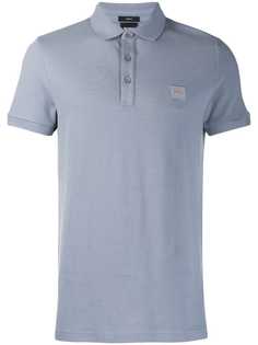 Boss Hugo Boss рубашка-поло с вышитым логотипом