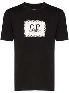 CP Company футболка с нашивкой-логотипом