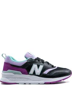 New Balance кроссовки на шнуровке со вставками